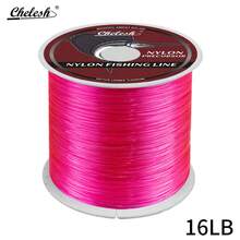 chelesh Línea de pesca monofilamento de nailon Chelesh de 100 m, alta resistencia, buen rendimiento de corte en el agua, múltiples resistencias disponibles, adecuada para pesca de mar, pesca de agua dulce, pesca de carpas, regalo de pesca, manualidades de joyería