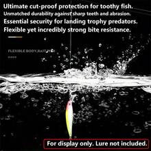 Steel Wire Leader 20cm For Lure Fishing - 4 Colors (Red/Silver/Black/Green) Pike Zander Perch - Toothproof Trace For Spinners Lures - 50pcs Lot