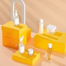 4 Stücke PVC satinierte Desktop Einfarbig Hintergrundplatten, ideal für kleine Produkte, Kosmetik, Lebensmittel und Portrait Hintergrundaufnahmen