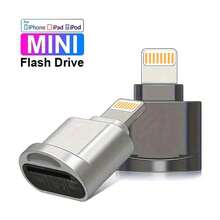 1个迷你TF卡读卡器适配器，兼容/OTG转Micro TF卡读卡器转换器，兼容 14 Pro Max/14 Pro/14 Plus/14/13/12/11/XS/XR/8/7/6/兼容系列 - 彩色 - 查看 3