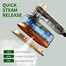 RAF Tragbarer Kleiderdampfer - Handgehaltenes Dampfgerät - Kabelgebundene elektrische Leistung - Haushalts-Dampfbügeleisen - Für Stoffe und Kleidung, geeignet für Studentenwohnheime, Apartments und Räume - Mini-Dampfer für kleine Räume, tolles Geschenk zum Valentinstag und Weihnachten