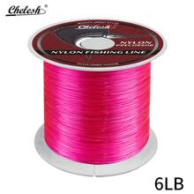 chelesh Línea de pesca monofilamento de nailon Chelesh de 100 m, alta resistencia, buen rendimiento de corte en el agua, múltiples resistencias disponibles, adecuada para pesca de mar, pesca de agua dulce, pesca de carpas, regalo de pesca, manualidades de joyería