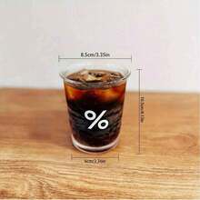 美式咖啡杯 - 简约耐热玻璃杯，高约 4 英寸，适合盛放咖啡和饮料，是送给家人和朋友的绝佳礼物，也是咖啡吧配件。 - 彩色 - 查看 7