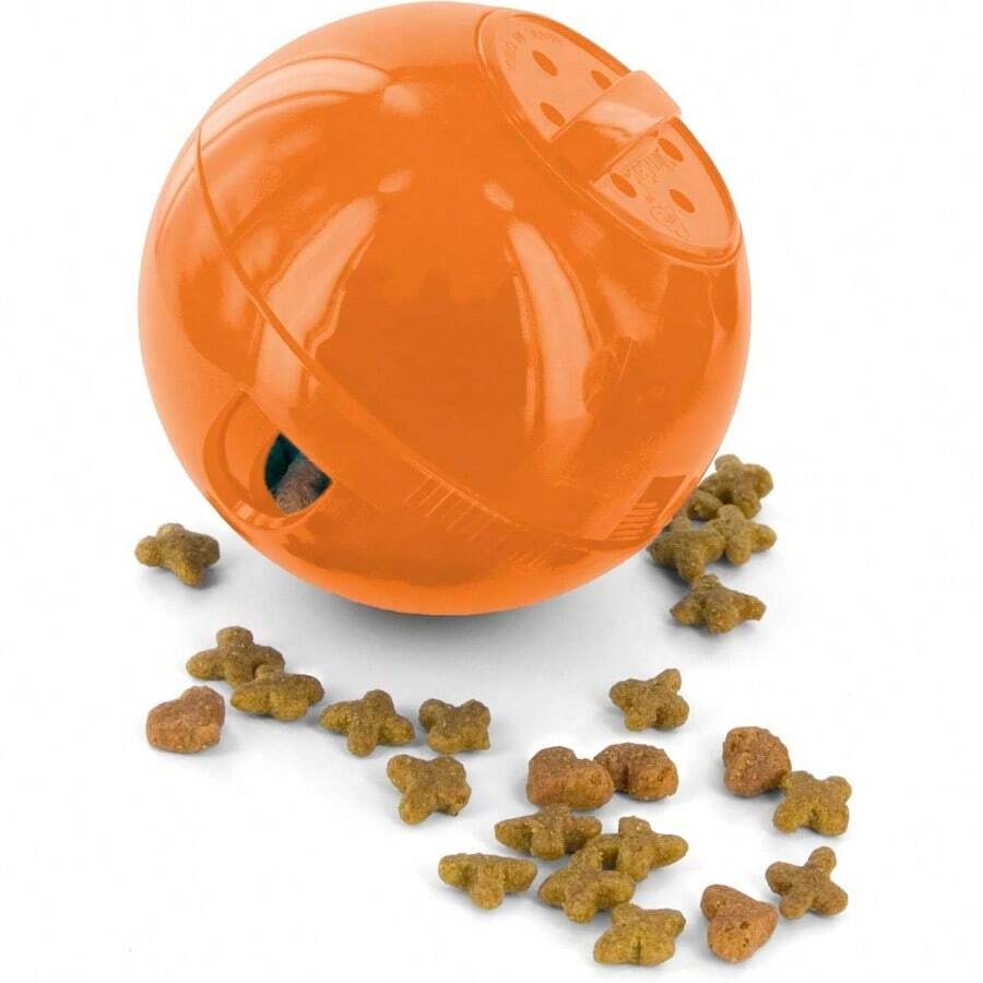 Slimcat Slow Feeder Ball Cats - Interactive Puzzle Game Your - Fill With Food And Treats - Great Indoor Kittens And Adult Cats, And Fast Eaters Blue - Cam + 1 cái (Gói 1 cái) - Xem 1