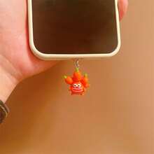 新款卡通西兰花、玉米、丑萌蔬菜和香肠设计手机防尘塞、Type-C 充电端口装饰、送给朋友和情侣的吊坠礼物