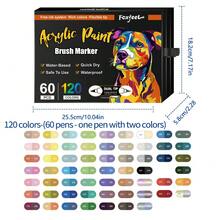168 Colors Acrylic Markers, Marker Pen Set,Perfect For Painting, Illustrations, Handcrafted Art,School Back-To-School Season For Coloring Books And Other DIY Projects,Suitable For Paper, Fabric, Wood, Rocks, Plastic, Glass, Ceramics, Pumpkins, Etc., Acrylic Paint Marker Pens For Students And Adults, Easter,Thanksgiving, Halloween, Christmas Gifts Back To School