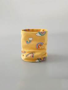 1 件柔软温暖的颈部保暖围巾 - 男孩和女孩的冬季面部保护 - 可机洗的青少年围巾，采用易环绕设计 - 适合滑雪、雪地游戏、日常户外活动的寒冷天气配件 - 送给青少年和青少年的理想礼物，冬季围巾，俏皮的动物图案 - 彩色 - 查看 12