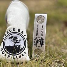 1 Silver Golf Putting Golf Club 32 33 34 35 36 Inches, Hooded Golf Club - Improves Ball Speed And Accuracy, Detachable Weight.