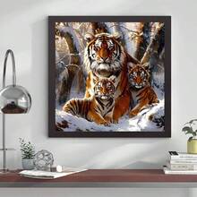 New 5D Diamond Painting DIY Kit, Frameless Canvas Diamond Art, Multi-Size, Colorful Mosaic Wall Decor Suitable For Living Room, Bedroom, Study, Halloween, Christmas, Holiday Party And Home Decor & Gift