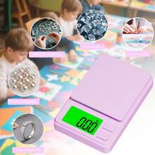 0.01g High Precision Mini Digital Scale, ABS Material, High Accuracy Pocket Electronic Scale, Jewelry Weight, Portable Kitchen Scale, 2*AAA Battery (Not Included) - Multicolor - View 4