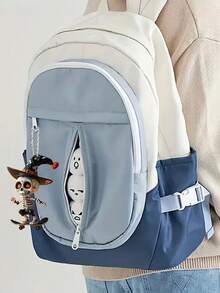 2Pcs Duck Keychain Set - High-Quality Acrylic Backpack Charms With Cute Abstract Design - Couple Matching Quirky Cute Accessories Car Accessories Bag Charm Backpack For School Cartoon Goth Y2k Christmas Gift Ideas Bag Lanyards With Id Holder Car Accessories Bag Charms