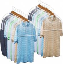 Handy Laundry, Cubiertas para Hombreras de Vinil Transparente - Juego de 16 - Protectores de Prendas Mantén tus Trajes, Vestidos, Blusas y Libres de Polvo. - 1 - Ver 8