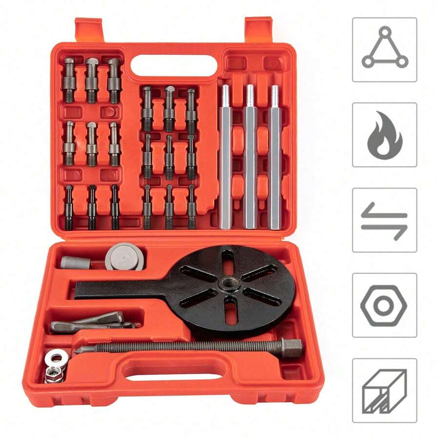 Bearing Disassembly Puller Inner Hole Puller Removal Tool Three-Jaw Set 2023 US - 1 - View 1