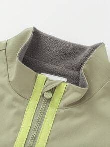 Balabala Kinder Weste 2025 Herbst Neu Wasserfest mit Fleecefutter