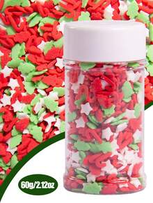 Décorations comestibles pour gâteau de Noël. Comprend un sapin de Noël, une béquille, des flocons de neige, un bonhomme de neige et des perles. Parfait pour les décorations de gâteaux, de cupcakes, de cônes de crème glacée et de desserts. Idéal comme décorations de gâteau pour les fêtes de Noël. Décorations de Noël, pyjamas de Noël, cadeaux de Noël, décoration de Noël