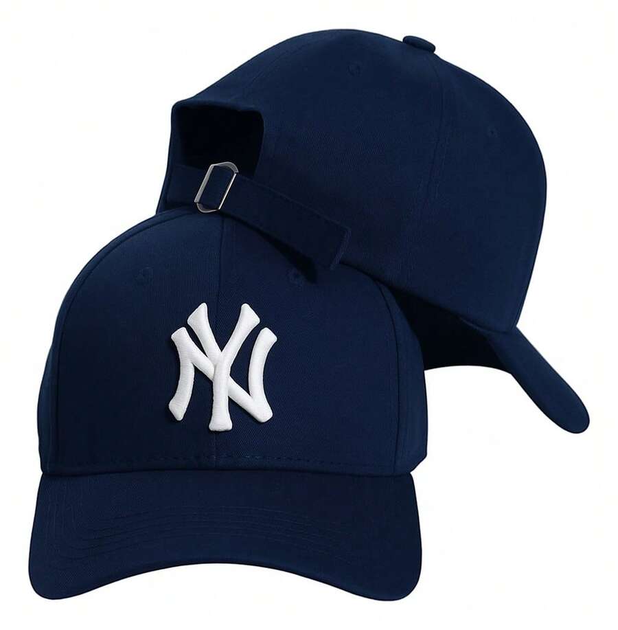 Ny New York Blogger Cap Unisex Men Women - Màu xanh hải quân - Xem 1