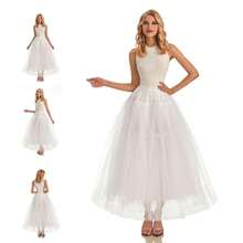 Hoopless Petticoat Crinoline Slip Underskirt For Bridal Wedding Dress WPT109-427551 - 彩色 - 查看 7
