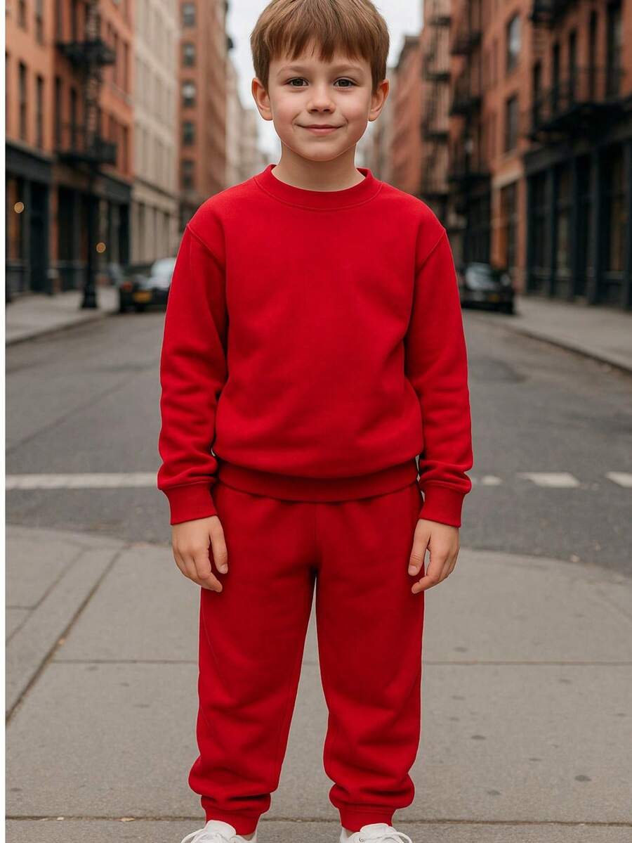 Tween Boys Bodysuit & Jumpsuit - Red - View 1