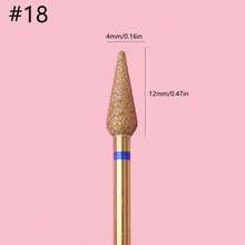 1 件装角质层清洁指甲钻头，钛合金俄罗斯指甲钻头，专业指甲下清洁器，用于去除角质层死皮