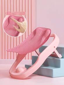 1 件婴儿浴盆架，新生儿坐躺支撑沐浴座椅，防滑加厚浴网，彩色婴儿浴垫 - 彩色 - 查看 8