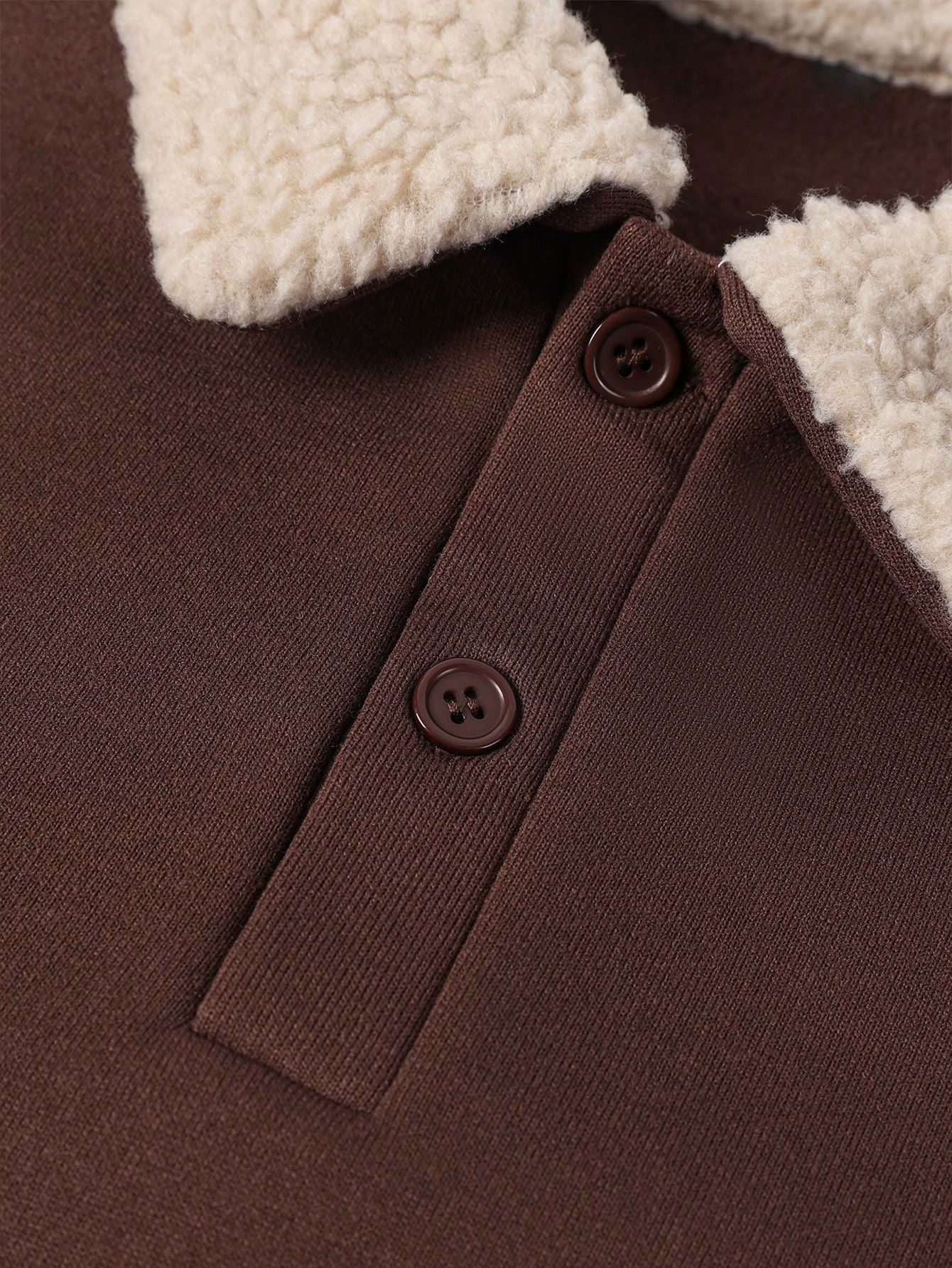 سترة رجالية جديدة بياقة شيربا متعددة الألوان، كاجو...