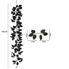 1 件万圣节壁炉挂饰、带南瓜装饰的秋叶花环、感恩节丰收节家庭派对装饰、室内外前门装饰以及适合节日家居的奇特万圣节派对装饰