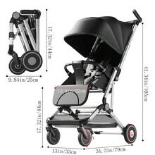 Multifunctional Stroller, Foldable Pocket Stroller, Sit-And-Lie, Lightweight Stroller, Suitable For Travel