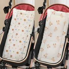 婴儿推车垫，柔软舒适的圆点床垫，适合婴儿推车，夏季