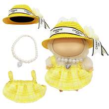 [No Dolls Included] A Piece Of Fr Laboubou Doll Clothes, Retro Plaid Small Fragrance Skirt Suit, Exquisite And Versatile And Cute - WWPJ-34 (doll Not Included) - View 13