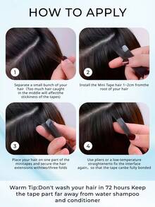 Mini Tape In Hair Extensions Human Hair Colored Invisible Tape In Human Hair Extensions Highlighted For Party Hair Accessories Human Hair Extensions Highlights Victoria Secret Wear And Go Glueless For Holiday Festival Halloween Christmas Essentials School Supplies Party Wedding,Daily ,For All People And Women Girl Bride