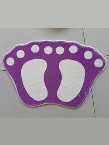 1 件创意形状脚垫，适用于入口、卧室、浴室的扁平防滑吸水地毯，通用可洗便携式地垫，母亲节、生日、返校、毕业典礼、婚礼的绝佳礼物，房间装饰浴室配件入口装饰浴室厨房装饰