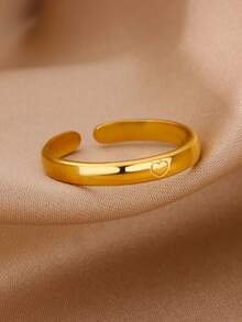 Stainless Steel Adjustable Open Ring, Simple And High-grade Accessories