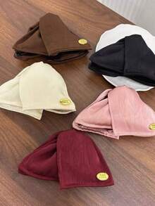 1pc Elegant Solid Color Polyester Satin Triangle Hair Claw, Suitable For All Seasons Fall Fashion Women Hair Clip Autumn Hair Accessories Claw Clips Hair Clutch Clips For Hair Winter For Vacation Outfits Woman