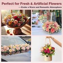 6 قطع مجموعة طين الزهور الماصة القابلة للقطع مع سلة الزهور والإسفنج وطين الزهور المرطب، مناسبة لتغليف باقات الزهور