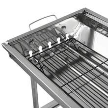 Portable Stainless Steel Grill (Standard Configuration) - Silver - View 2