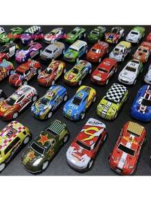 10pcs/20pcs/30pcs Mini Alloy Car Tin Car Back Car Sliding Car Kids Toys The Perfect Gift For Boys And Girls(Style And Color Random),Toys For Boys,Cars,Boys Toys,Cars,Toys For Boys,Boys Toys,Boys Car Toys,Boy Play,Car Toys Mini,Back To School - Multicolor - View 4