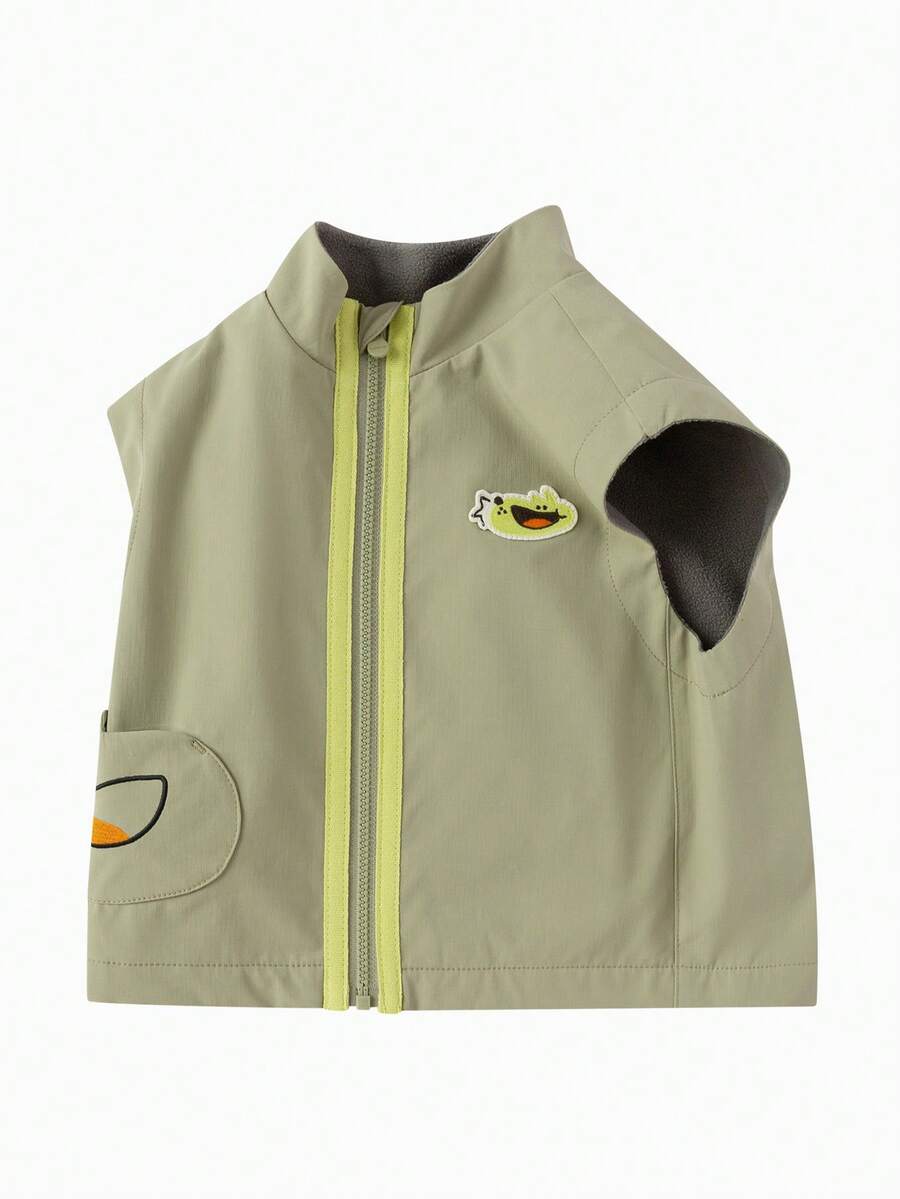 Balabala Kinder Weste 2025 Herbst Neu Wasserfest mit Fleecefutter