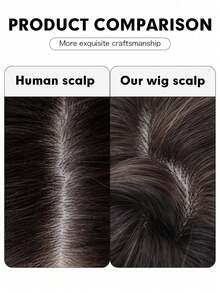 12 Inch Short Mullet Head Wigs With Bangs Synthetic Straight Women Short Hair Wig For Daily Party Cosplay Wigs, Brown Layered Wig For Women Long Straight Wigs With Curtain Bangs, Hair Synthetic High Density Heat Resistant Hair Wig For Daily Party,Natural Sexy Simple Casual Sports Preppy Cosplay Heat Resistant Fake Hair Or Holiday Party Everyday Wear,Halloween Christmas Gifts, Gifts For Girlfriends,Gifts For Girlfriends - 間色 - 查看 8