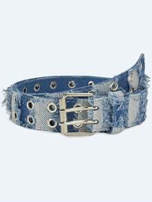 加大码 Y2K 波西米亚牛仔铆钉腰带，返校时尚配饰，适合连衣裙、牛仔裤、街头牛仔女郎、朋克、派对、音乐节、秋季、万圣节礼物