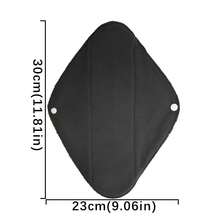 5 PC Reusable Menstrual Pads, Reusable Feminine Sanitary Pads, Washable Overnight Cloth Menstrual Pads, - Multicolor - View 3