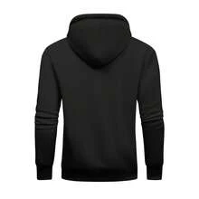 S Cool Hoodie, Sual Graphic Design Pullover…400G Pure Cotton T-Shirt - Perfect For Family Gatherings, Gifting, And Warm Family Gifts, Enjoying Ultimate Comfort - Women's Black Hooded Sweatshirt Is Perfect For Winter Outdoor Leisure Sports - 黑5 - 查看 4