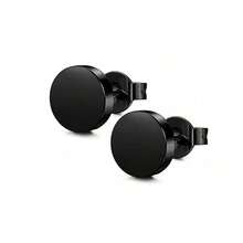 4对18G低过敏性不锈钢耳环，适合敏感耳，简约耳环耳钉套装 - 彩色 - 查看 9