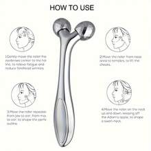 1/2pcs Resin Face Massager, Dual-Use For Face & Body, Hypoallergenic Skincare Tool For Women | Spherical Eye & Neck Lifting Device, Durable Portable Beauty & Slimming Gift Set - Multicolor - View 8