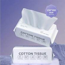 50pcs/100pcs Disposable Towels, Soft Wet Wipes, Facial Cleansing Wipes, Makeup Remover Wipes, Perfect For Home, Daily Use, Travel, Washing, Cleaning (Random New/Old Models, Same Quality) - No Pattern - View 8