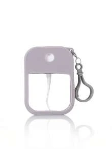 1件/2件 38ml/50ml 便携式高压喷雾瓶, 多种颜色可选, 简约可爱的多色卡片分体瓶, 可重复使用的酒精液体香水旅行便携瓶, 硅胶保护套, 细雾酒精洗手液, 可再填充便携式卡片喷雾瓶, 洗手液瓶,