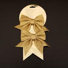 2pcs New Bow Decorations, Tree Bow Ornaments For Holiday Party Decor Birthday Home Decor Christmas Decorations Room Decor Christmas Winter Christmas Decorations Home Christmas Gifts Christmas Decor - Multicolor - View 14