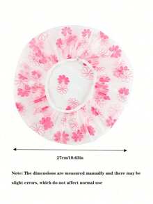 15/10/8/5/3/1 pieza Gorro de ducha floral multicolor grueso, gorro de ducha grueso impermeable, gorro de ducha reutilizable impermeable y resistente al aceite, para cocinar o protección contra el polvo, de material EVA y diseño elástico, adecuado para mujeres, spas y salones de belleza, de vuelta a la escuela, artículos esenciales de viaje y vacaciones, accesorios para el cabello para mujeres
