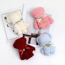 Cute Bear Shaped Towel, Bear Doll Towel, Soft Creative Face Towel, Birthday Gift, Wedding Gifts, Bathroom Decor, Gifts For Party Shower Towels For Beaty Salon, Hotel Sports,Home Essentials, Towel, Skin Care