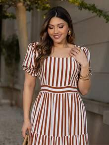 Listrado    Bainha com babado    Casamento