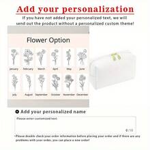 Personalized Cosmetic Bags, Customized Travel Storage Bags, Toiletry Bags, Zippered Cosmetic Pouches, Gifts For Sisters, Women, Bridesmaids, Brides, Birthdays, Valentine's Day, Suitable For All 4 Seasons - Multicolor - View 9